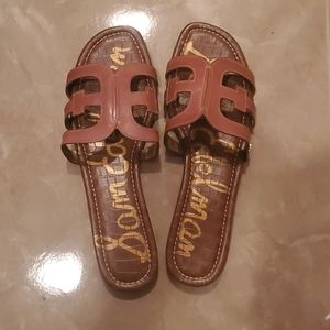 Sam Edelman Woman's slip on leather sandals